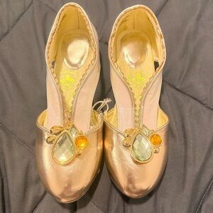 Disney Princess Tiana Costume Shoes NWT Size 2/3
